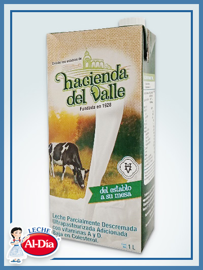 Leche UHT Hacienda Del Valle 1 L