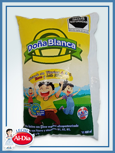 Producto Lácteo UHT Doña Blanca Bolsa Larga Vida