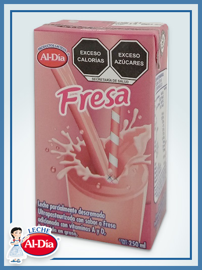 LECHE UHT SABOR FRESA 250 ML