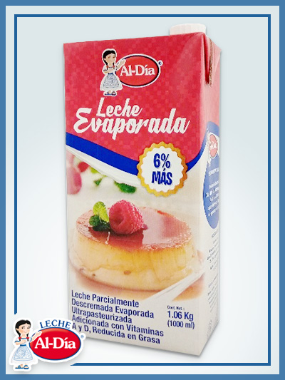 Leche UHT Evaporada 1 L