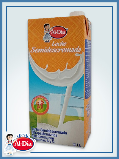 Leche UHT Semidescremada 1 L